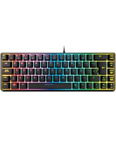 Teclado gaming krom kalista/ negro