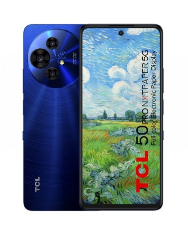 Smartphone tcl 50 pro nxtpaper 8gb/ 512gb/ 6.8'/ 5g/ azul medianoche