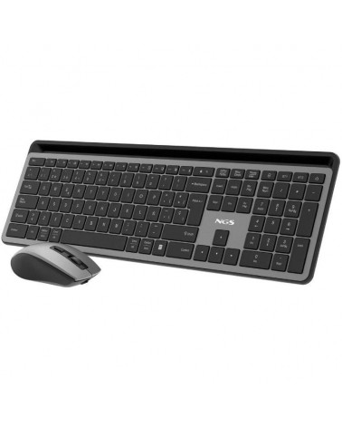 Teclado y ratón inalámbricos ngs eclipse kit