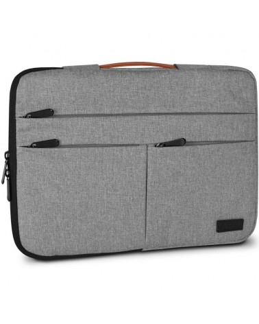Funda subblim air padding 360 sleeve para portátiles hasta 15.6'/ gris claro