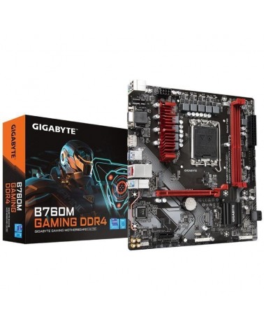 Placa base gigabyte b760m gaming ddr4 socket 1700/ micro atx