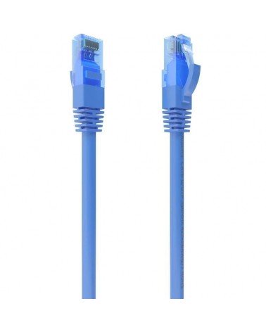 Cable de red rj45 awg26 cca utp aisens a135-0795 cat.6/ 25cm/ azul