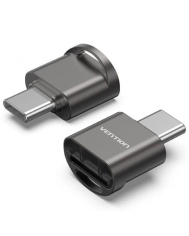 Lector de tarjetas externo vention clmh0/ usb tipo-c