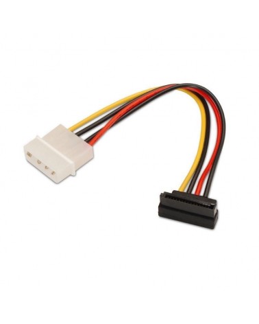 Cable alimentación sata aisens a131-0160/ molex 4 pin macho - sata hembra/ hasta 54w/ 16cm