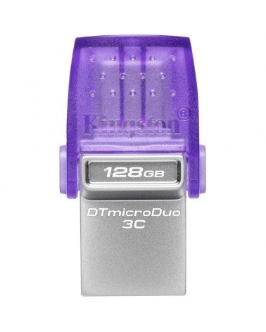 Pendrive 128gb kingston datatraveler microduo 3c usb 3.2