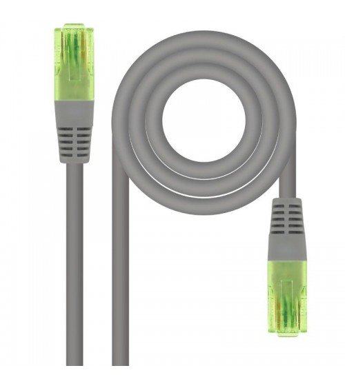 Cable de red rj45 utp nanocable 10.20.1430 cat.6/ 30m/ gris