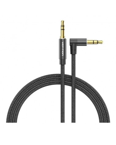 Cable audio vention bazbh/ jack 3.5 macho - jack 3.5 macho/ 2m/ negro