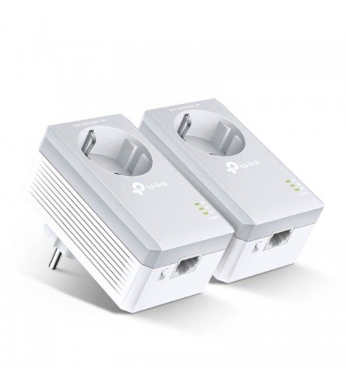 Adaptador powerline tplink tl-pa4010p kit 600mbps/ alcance 300m/ pack de 2
