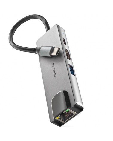 Docking usb tipo-c ngs wonderdock supra/ 1xusb/ 1xusb tipo-c dp/ 1xhdmi/ 1xrj45