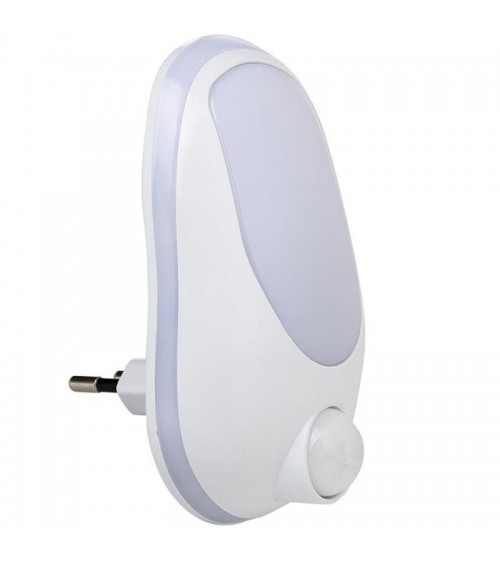 Luz de noche con sensor de movimiento smartwares 10.013.04/ 0.4w/ blanca