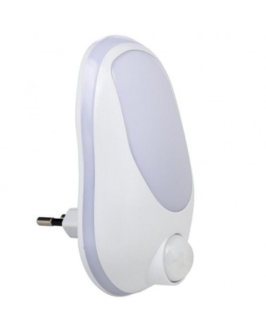 Luz de noche con sensor de movimiento smartwares 10.013.04/ 0.4w/ blanca