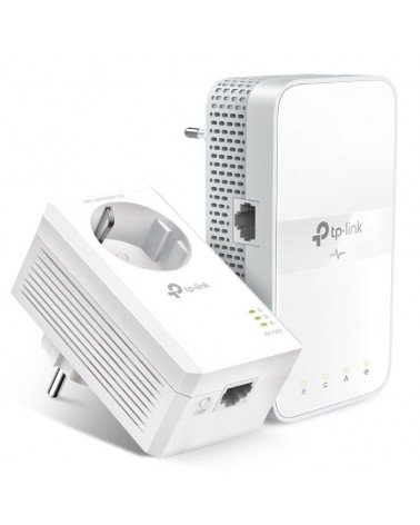 Adaptador powerline tplink tl-wpa7617 kit 1000mbps/ alcance 300m/ pack de 2