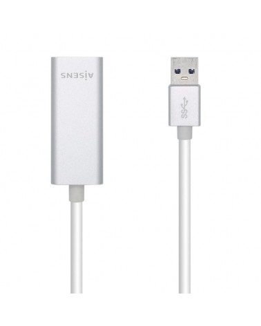 Adaptador rj45 aisens a106-0504 1000mbps/ usb macho - rj45 hembra