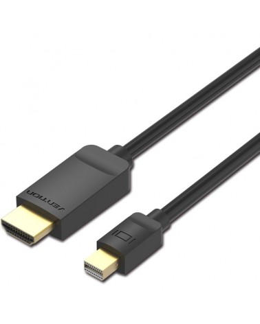 Cable conversor vention habbh/ mini displayport macho - hdmi macho/ 2m/ negro