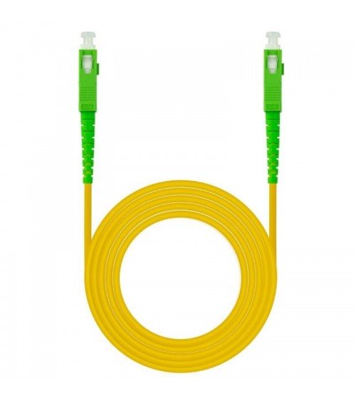 Cable de fibra óptica g657a2 nanocable 10.20.0001/ lszh/ 1m/ amarillo