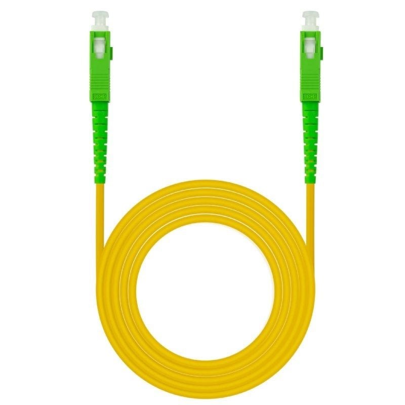 Cable de fibra óptica g657a2 nanocable 10.20.0003/ lszh/ 3m/ amarillo
