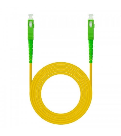 Cable de fibra óptica g657a2 nanocable 10.20.0050/ lszh/ 50m/ amarillo