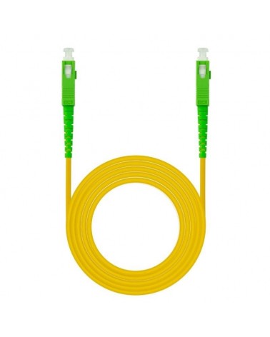 Cable de fibra óptica g657a2 nanocable 10.20.0050/ lszh/ 50m/ amarillo
