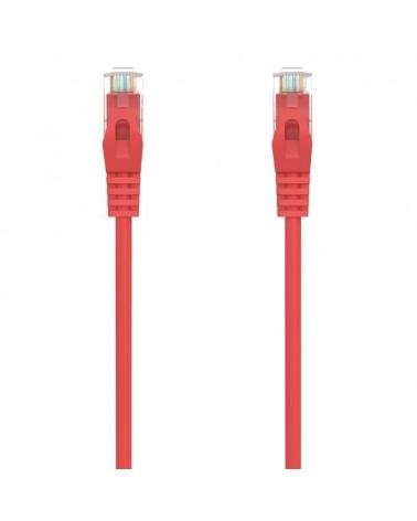 Cable de red rj45 awg24 utp aisens a145-0561 cat.6a/ lszh/ 2m/ rojo