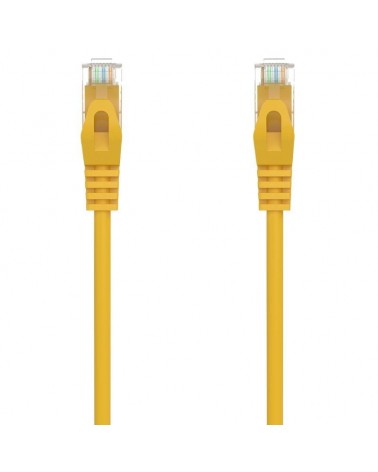Cable de red rj45 awg24 utp aisens a145-0568 cat.6a/ lszh/ 2m/ amarillo