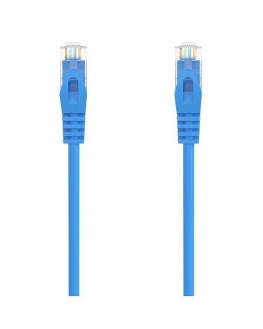 Cable de red rj45 awg24 utp aisens a145-0575 cat.6a/ lszh/ 2m/ azul