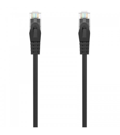 Cable de red rj45 awg24 utp aisens a145-0590 cat.6a/ lszh/ 3m/ negro
