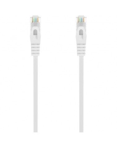 Cable de red rj45 awg24 utp aisens a145-0591 cat.6a/ lszh/ 25cm/ blanco