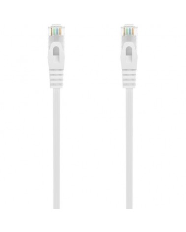 Cable de red rj45 awg24 utp aisens a145-0595 cat.6a/ lszh/ 1.5m/ blanco