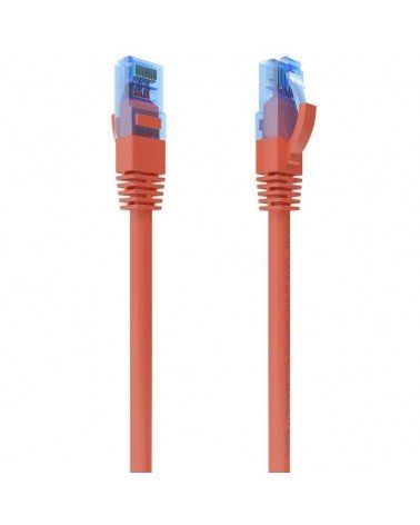 Cable de red rj45 awg26 cca utp aisens a135-0785 cat.6/ 25cm/ rojo