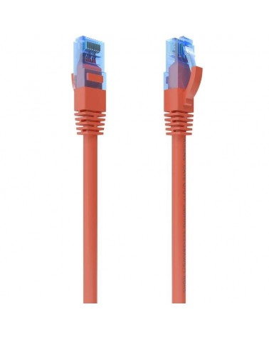 Cable de red rj45 awg26 cca utp aisens a135-0786 cat.6/ 30cm/ rojo