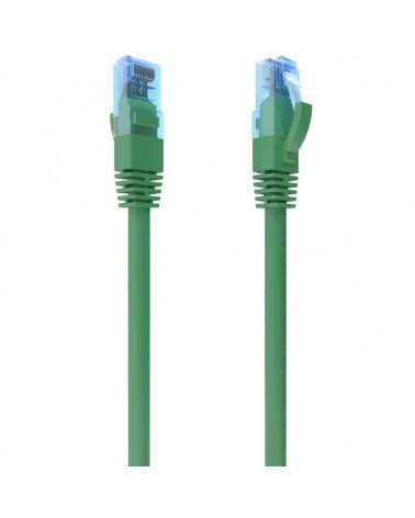 Cable de red rj45 awg26 cca utp aisens a135-0807 cat.6/ 50cm/ verde