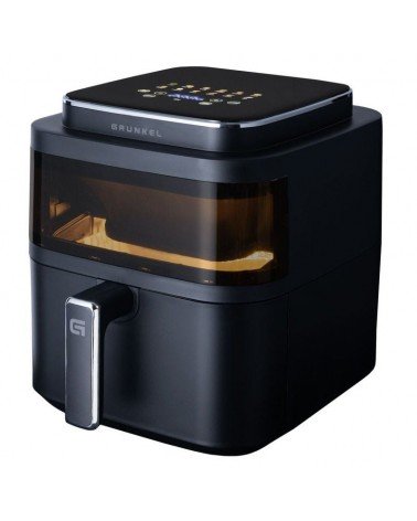 Freidora por aire / sin aceite grunkel black light fryer/ 1400w/ capacidad 6l