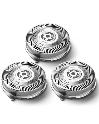 Cabezal de reemplazo para afeitadora eléctrica philips series 5000 y 6000/ pack 3