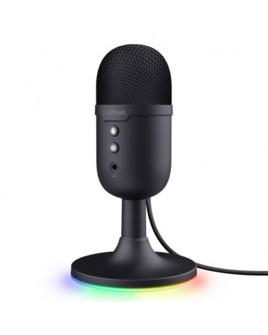 Micrófono trust gaming gxt 234 yunix/ usb/ negro