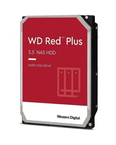 Disco duro western digital wd red plus nas 12tb/ 3.5'/ sata iii/ 256mb