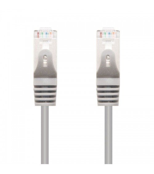 Cable de red rj45 ftp nanocable 10.20.0815 cat.6/ 15m/ gris