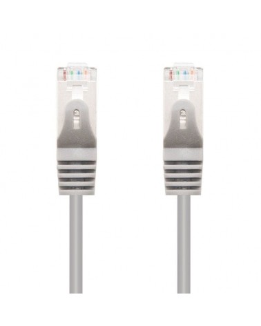 Cable de red rj45 ftp nanocable 10.20.0815 cat.6/ 15m/ gris