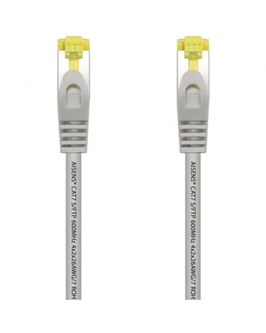 Cable de red rj45 s/ftp aisens a146-0332 cat.7/ 25cm/ gris