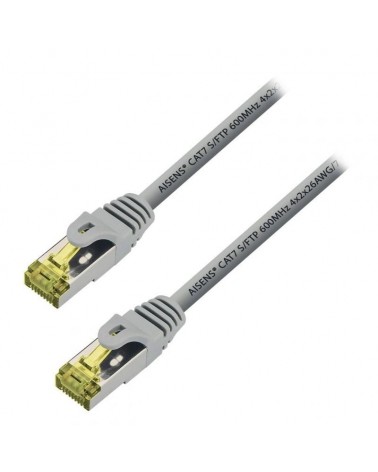 Cable de red rj45 s/ftp aisens a146-0333 cat.7/ 50cm/ gris