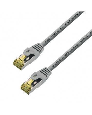 Cable de red rj45 s/ftp aisens a146-0335 cat.7/ 2m/ gris