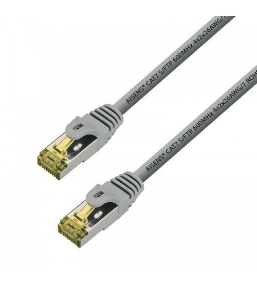 Cable de red rj45 s/ftp aisens a146-0337 cat.7/ 5m/ gris