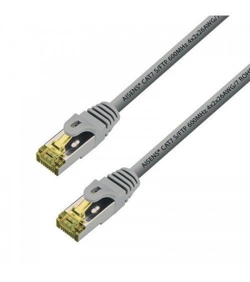 Cable de red rj45 sftp aisens a146-0339 cat.7/ 15m/ gris