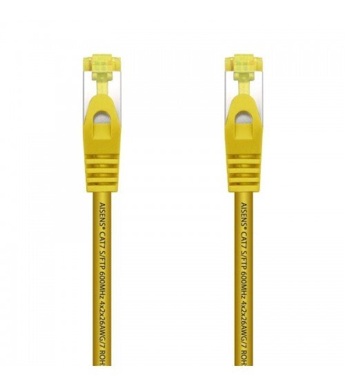 Cable de red rj45 sftp aisens a146-0474 cat.7/ 1m/ amarillo