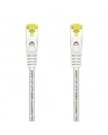 Cable de red rj45 sftp aisens a146-0491 cat.7/ 2m/ blanco
