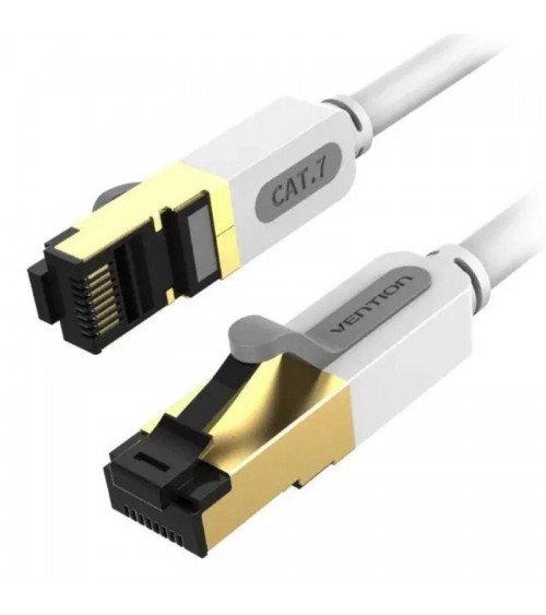 Cable de red rj45 sftp vention icdhi cat.7/ 3m/ gris