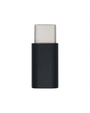 Adaptador usb 2.0 tipo-c aisens a108-0414/ usb tipo-c macho - micro usb hembra