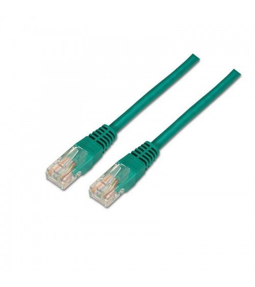 Cable de red rj45 utp aisens a135-0246/ cat.6/ 1m/ verde