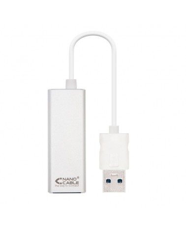 Adaptador usb 3.0 - rj45 nanocable 10.03.0401/ 1000mbps