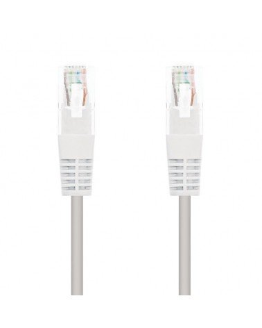 Cable de red rj45 utp nanocable 10.20.0110-w cat.5/ 10m/ blanco