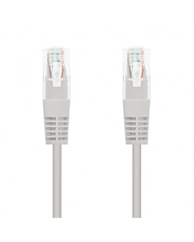 Cable de red rj45 utp nanocable 10.20.0115 cat.5/ 15m/ gris